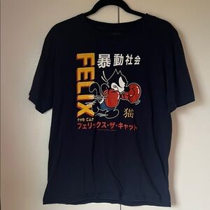 Riot Society Felix Boxing Tee - Dark Blue